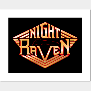 Night Raven Posters and Art